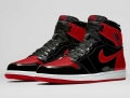 Air Jordan 1 High OG Bred Patent