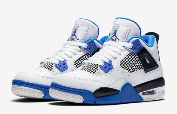 Air Jordan 4 Motorsport blue