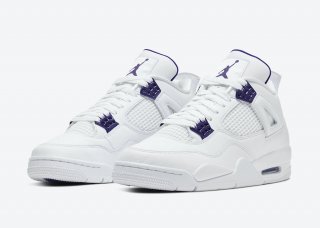 Air Jordan 4 Purple Metallic