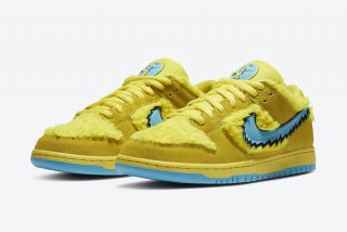 Grateful Dead Nike SB Dunk Low Yellow Bear