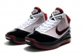 LeBron 7 White Black Varsity Red