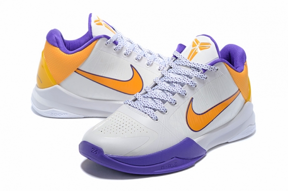 Nike Kobe 5 kids Protro Home Lakers