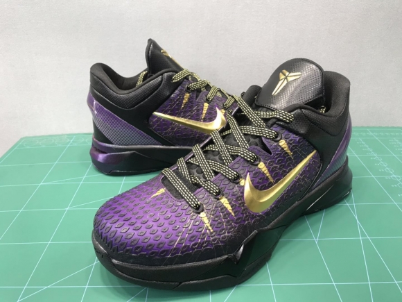 Nike Kobe 7 Purple Gold Lakers