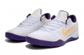 Nike Kobe 8 White Purple Yellow