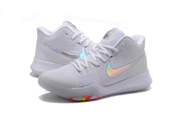 Nike Kyrie 3 kids White dazzling colors