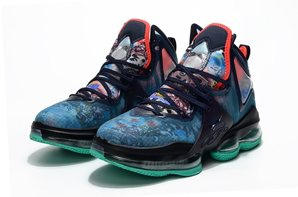 Nike LeBron 19 Blue fast food