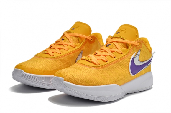 Nike LeBron 20 Yellow Lakers