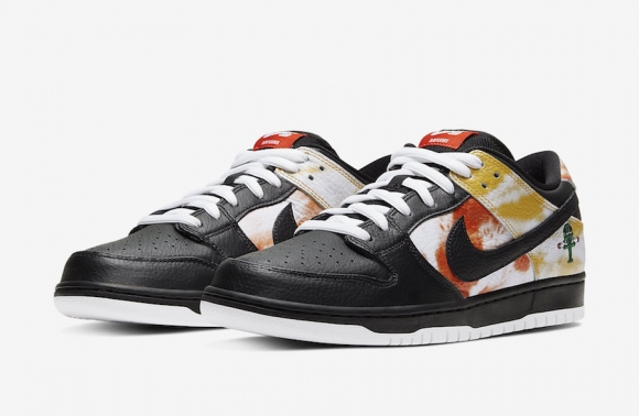 Nike SB Dunk Low Raygun Tie-Dye Black