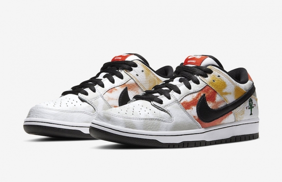 Nike SB Dunk Low Raygun Tie-Dye White