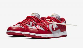 Off-White Nike Dunk Low University Red