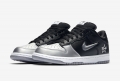 Supreme Nike SB Dunk Low Metallic Silver