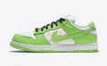 Supreme Nike SB Dunk Low Stars Mean Green