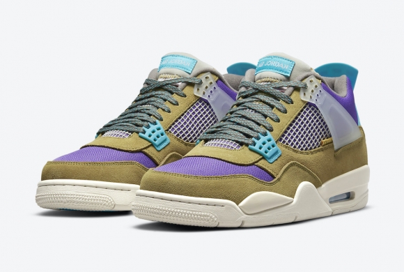 Union Air Jordan 4 Desert Moss