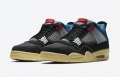 Union Air Jordan 4 Off Noir